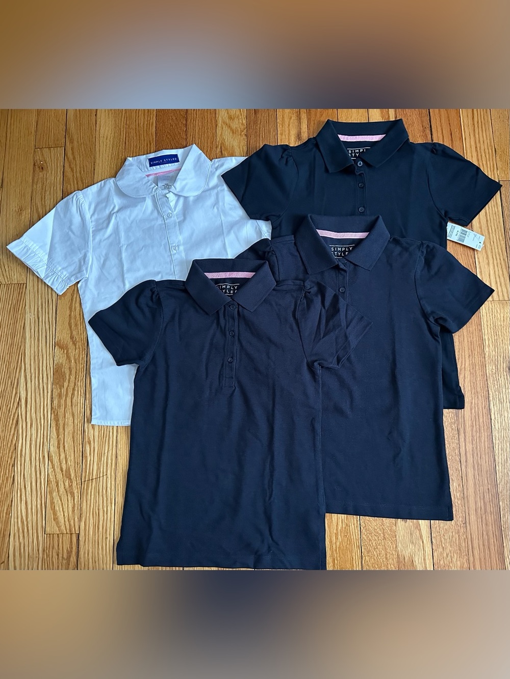 Girls 7/8 polo/shirt lot
